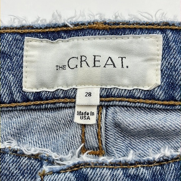 The Great The Fellow Straight Leg High Rise Size 28 - Picture 8 of 16